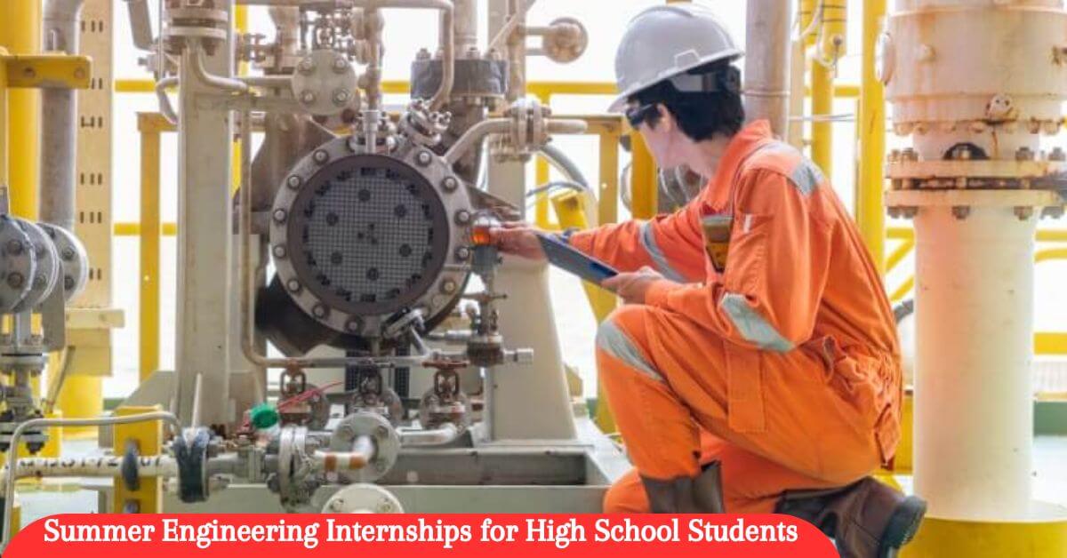 Summer Engineering Internships for High School Students