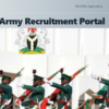Nigerian Army Recruitment Portal